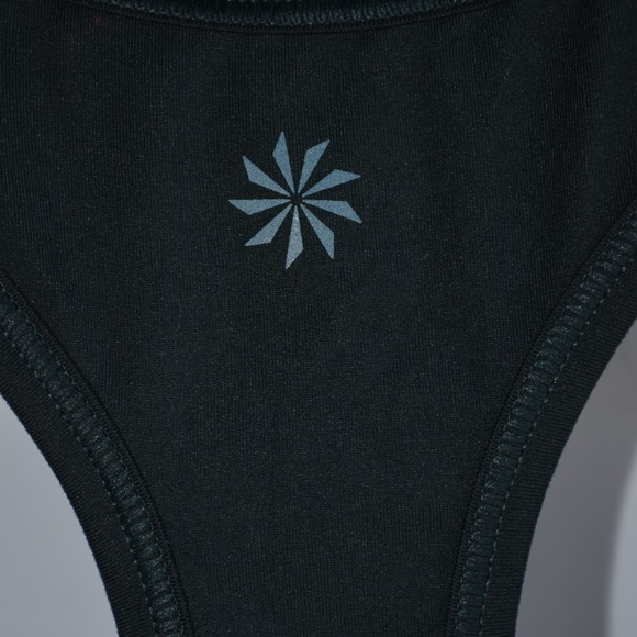 Dark Blue Green Shanti Racer Back Tank by Athleta - Picture 3 of 5